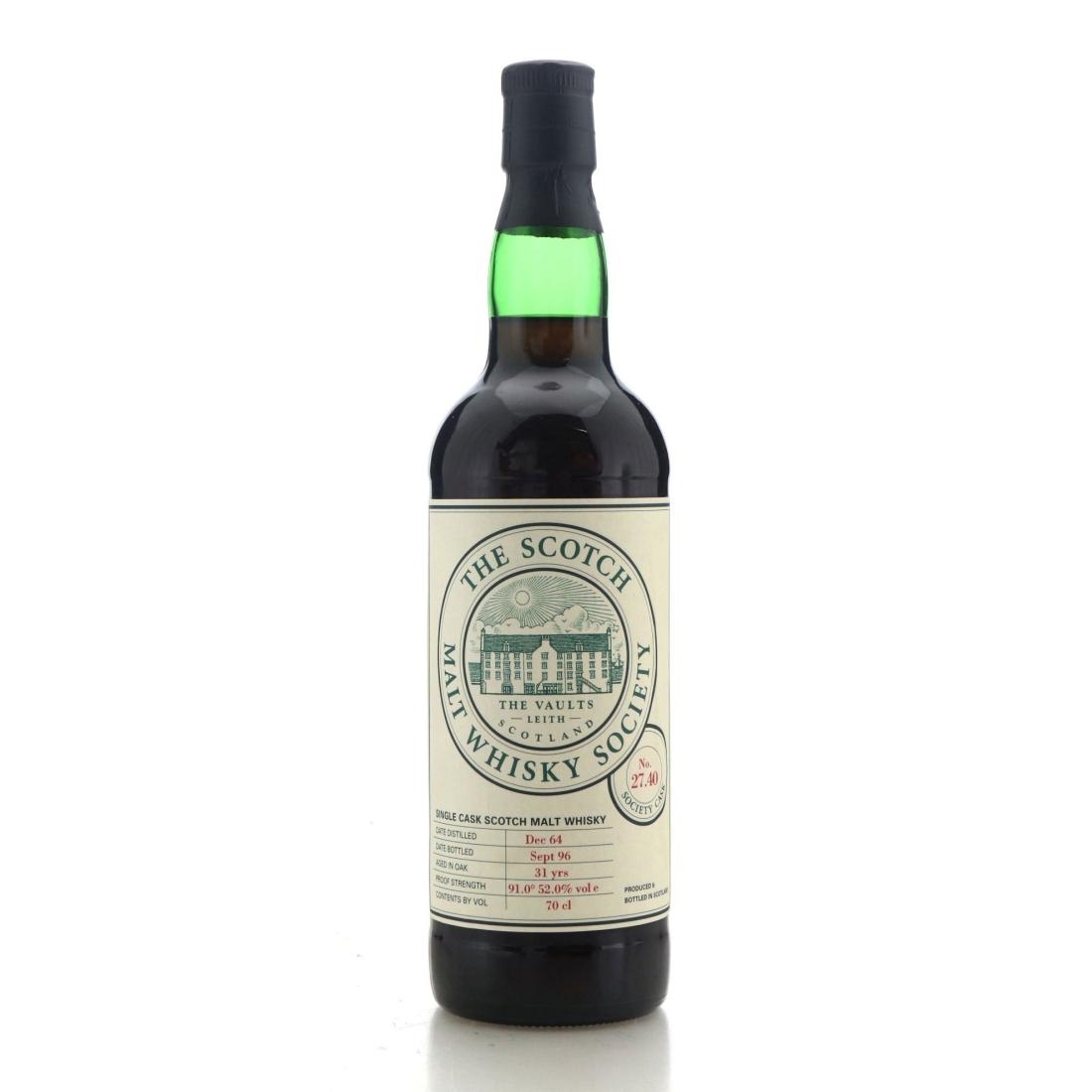 Springbank 1964 SMWS 31 Year Old 27.40 Whisky | Whisky Auctioneer